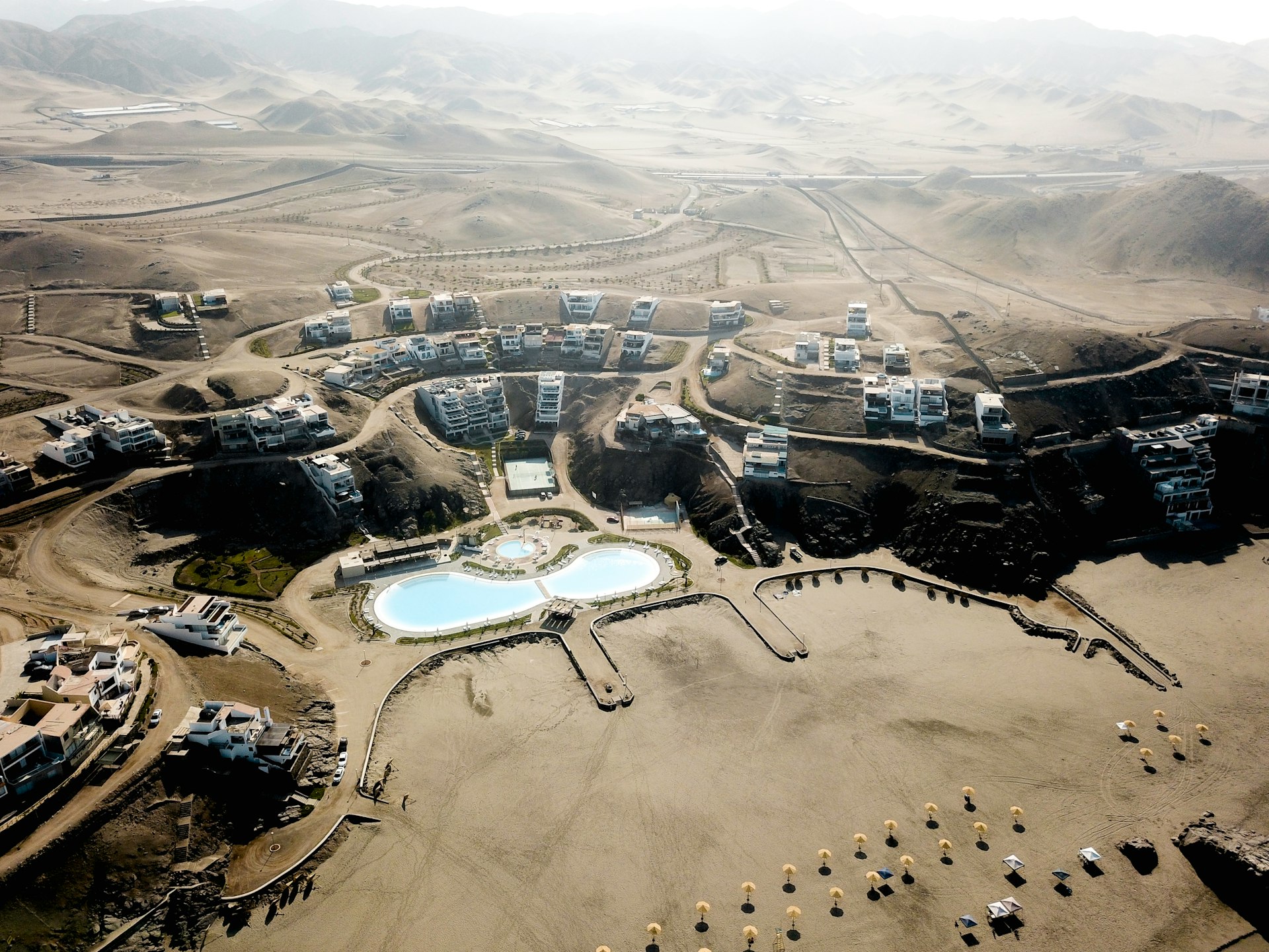 aerial view